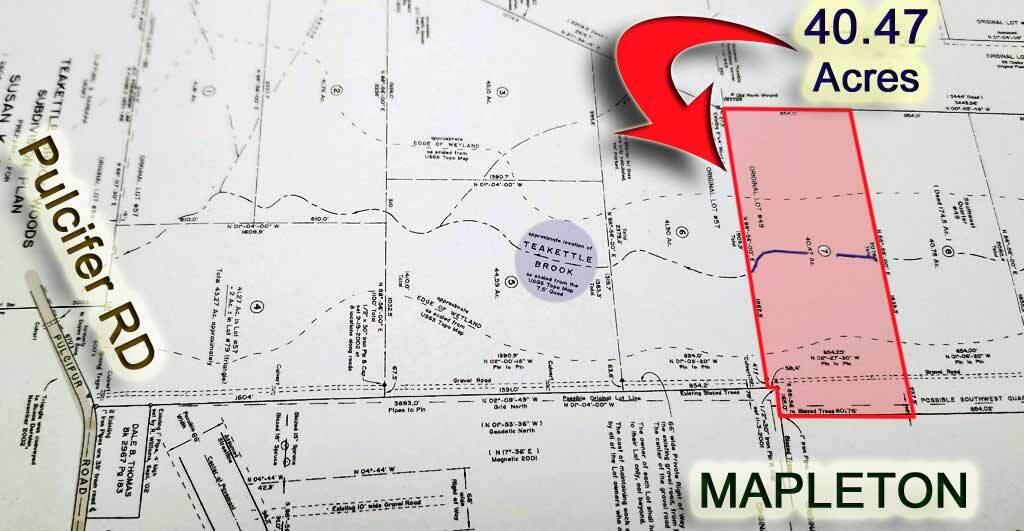 Lot 7 Off Pulcifer Road Mapleton ME 04757