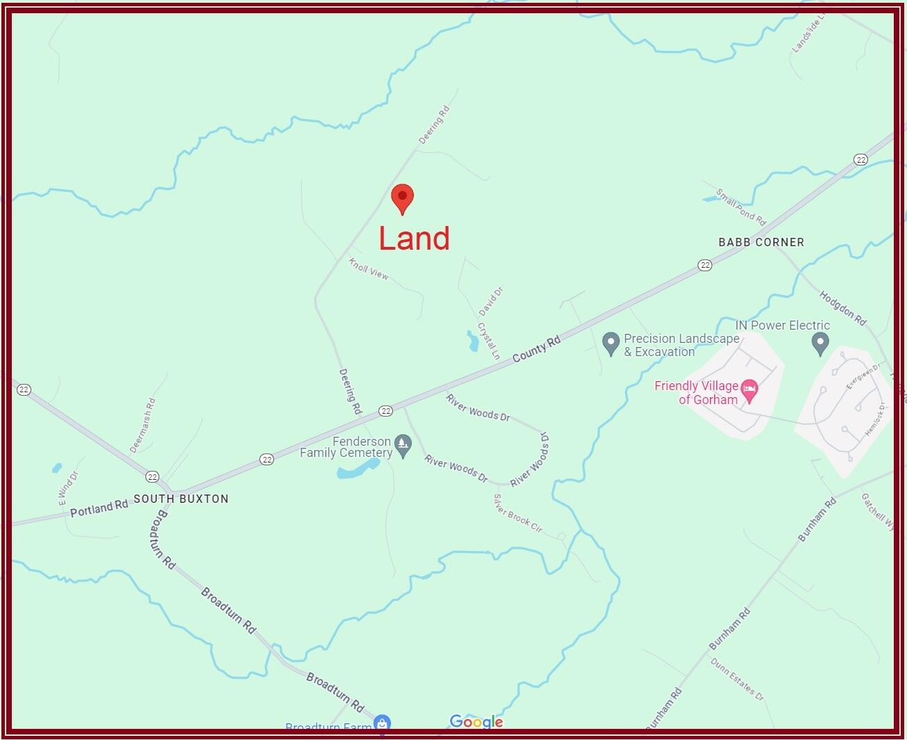 34-ACRES Deering Drive Gorham ME 04038