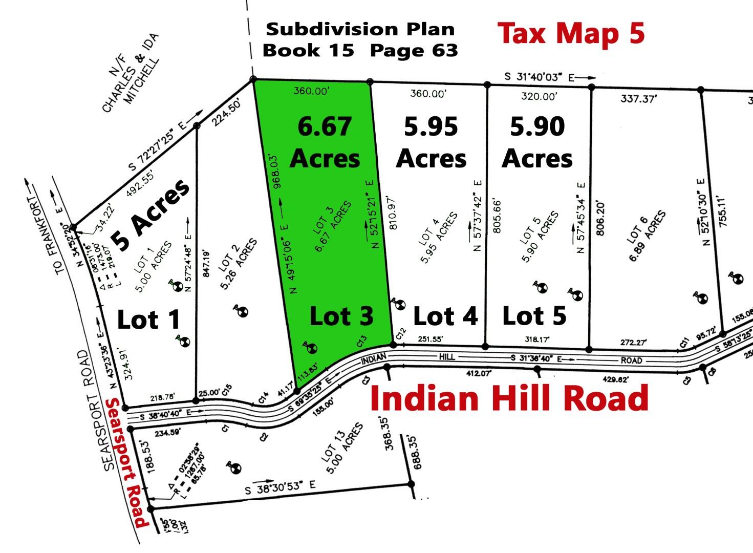 Lot# 49 Indian Hill Lane Frankfort ME 04438