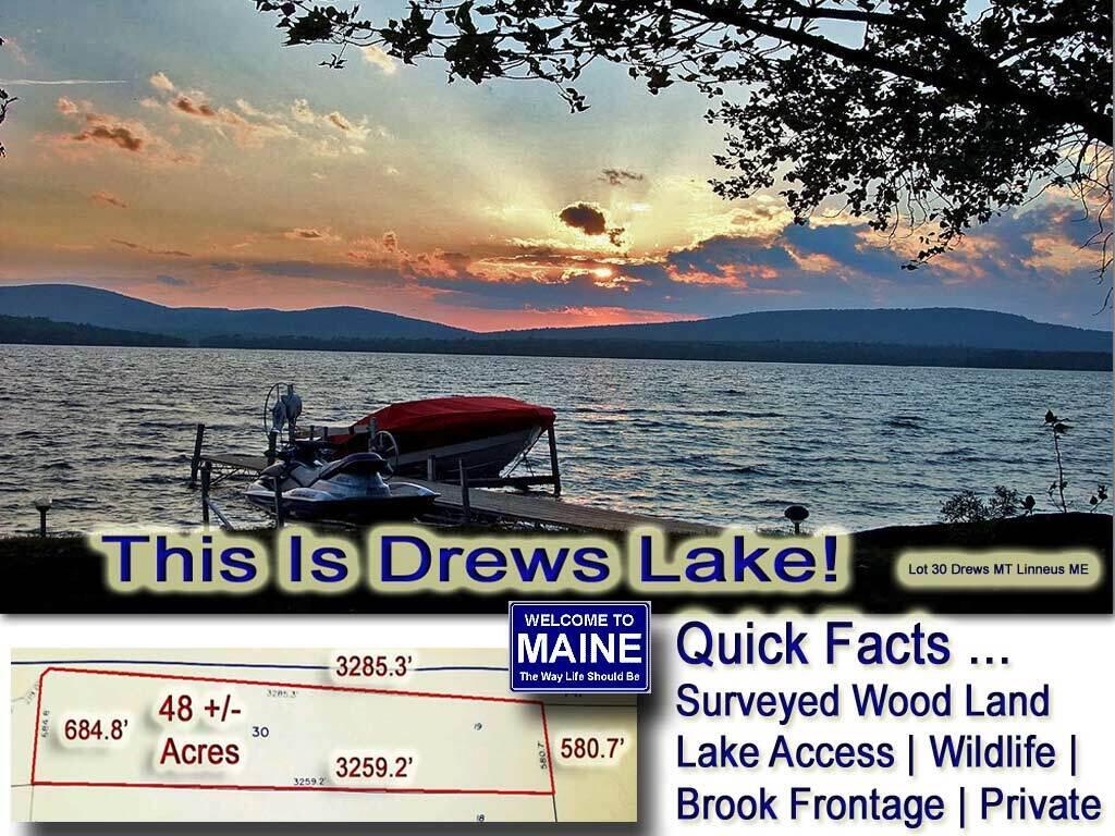 Lot 30 Drews Lake Mountain Road Linneus, ME
