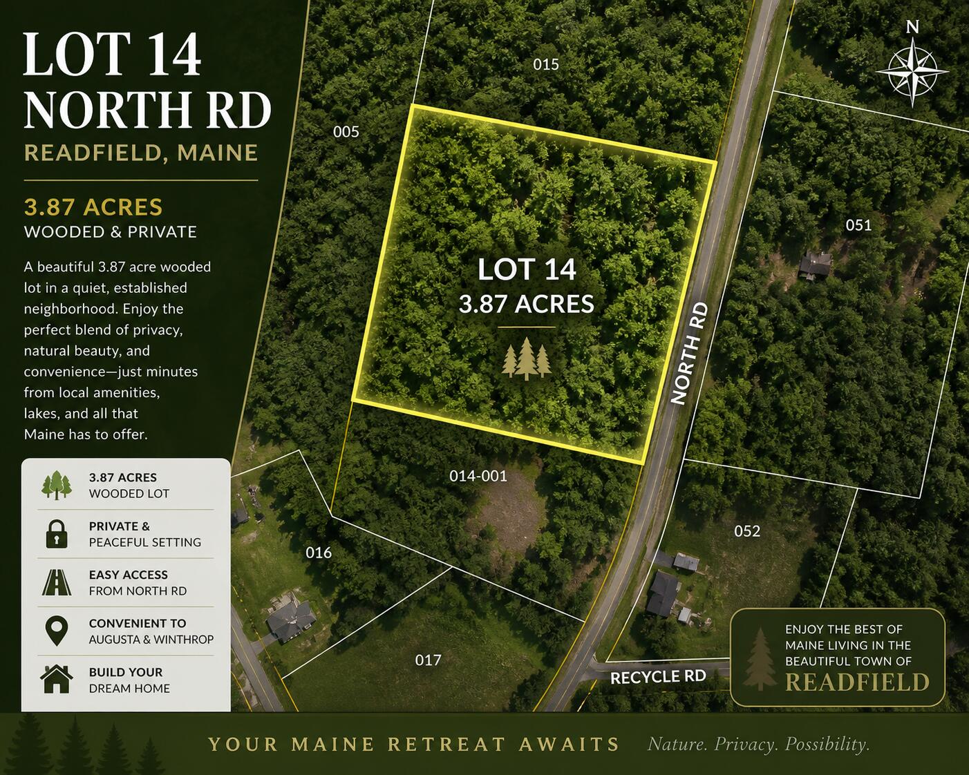 0 North Road Readfield ME 04355