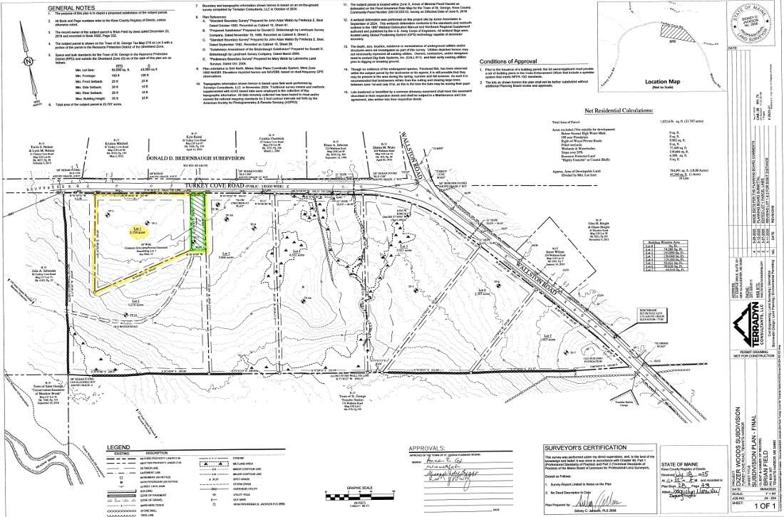 Lot #1 Turkey Cove Road Saint George ME 04860