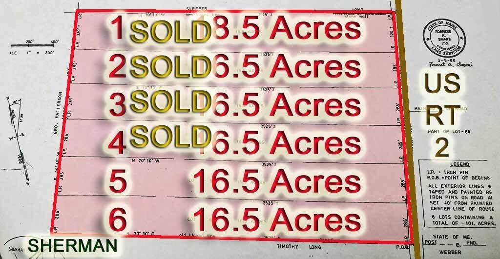 Lot 18 Us Rt 2 Highway Sherman ME 04776