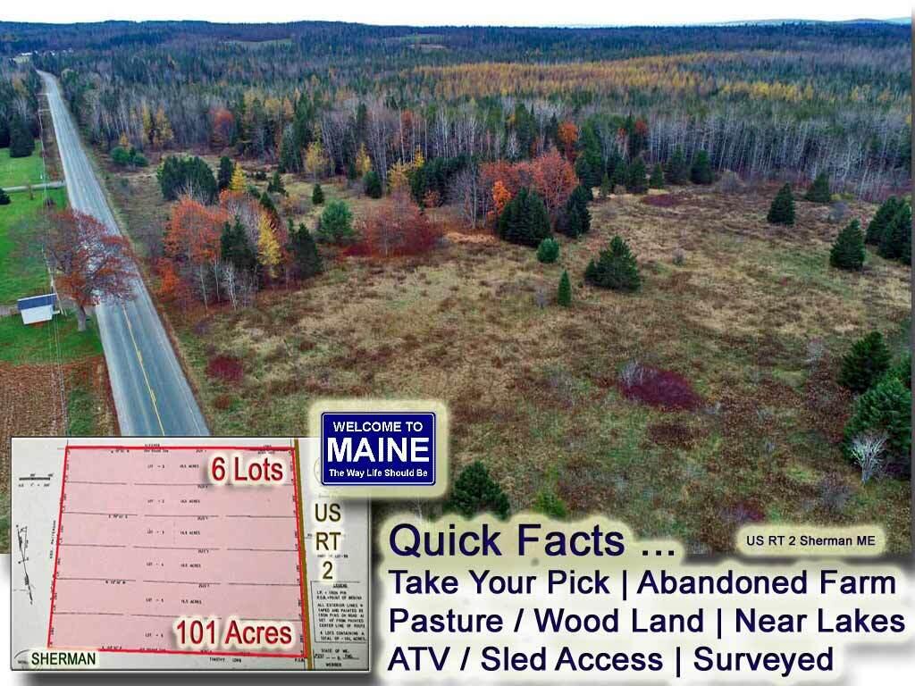 Lot 18 Us Rt 2 Highway Sherman ME 04776