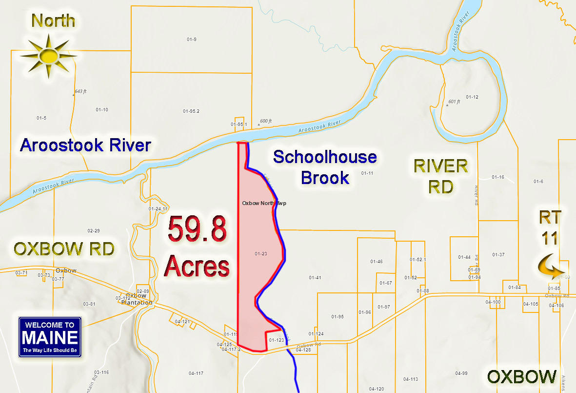 Lot 23 Oxbow Road Oxbow, ME