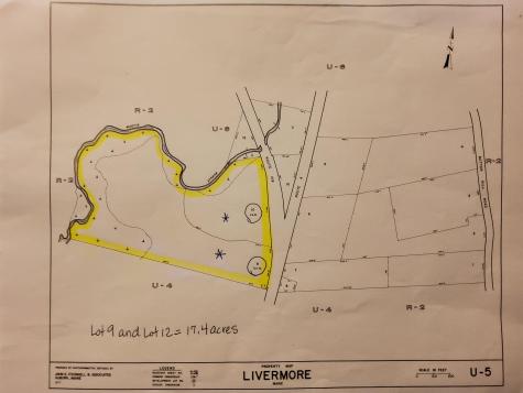 1729 Federal Road & Map U-5, Lot 12 Livermore ME 04253