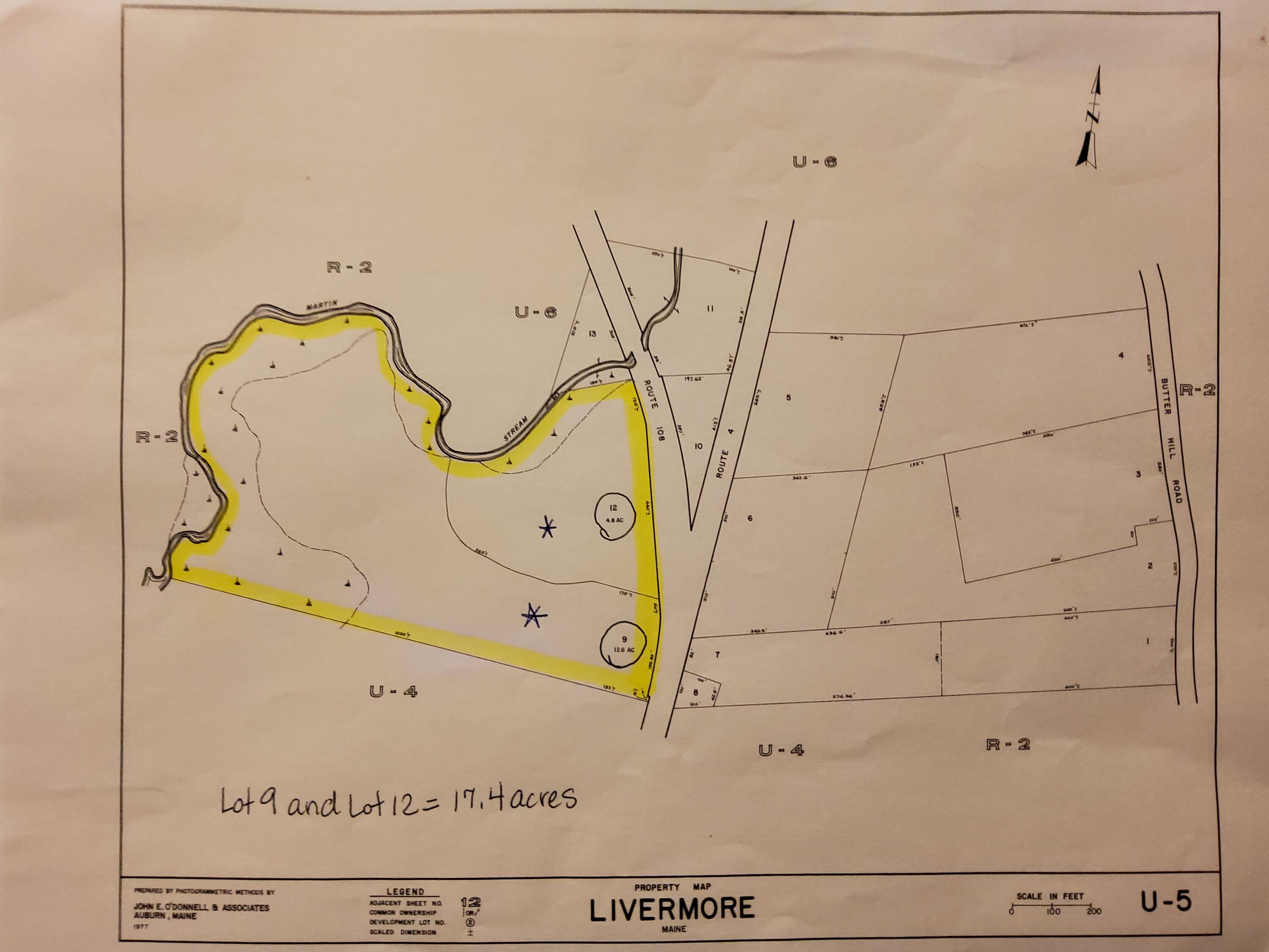 1729 Federal Road & Map U-5, Lot 12 Livermore ME 04253