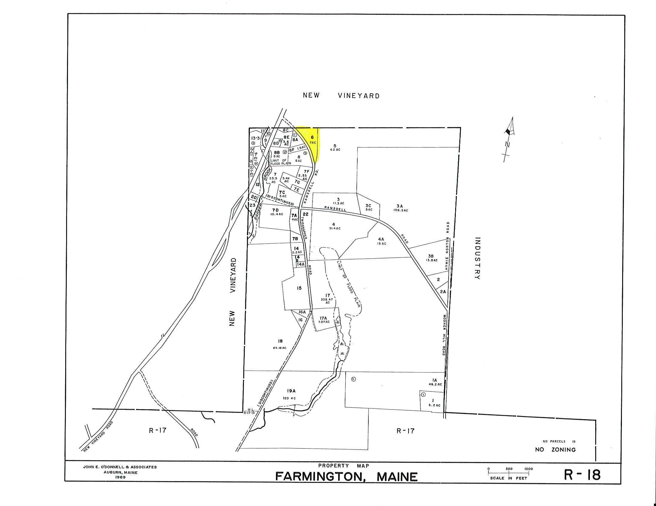 Lot 006 Ramsdell Road Farmington ME 04938