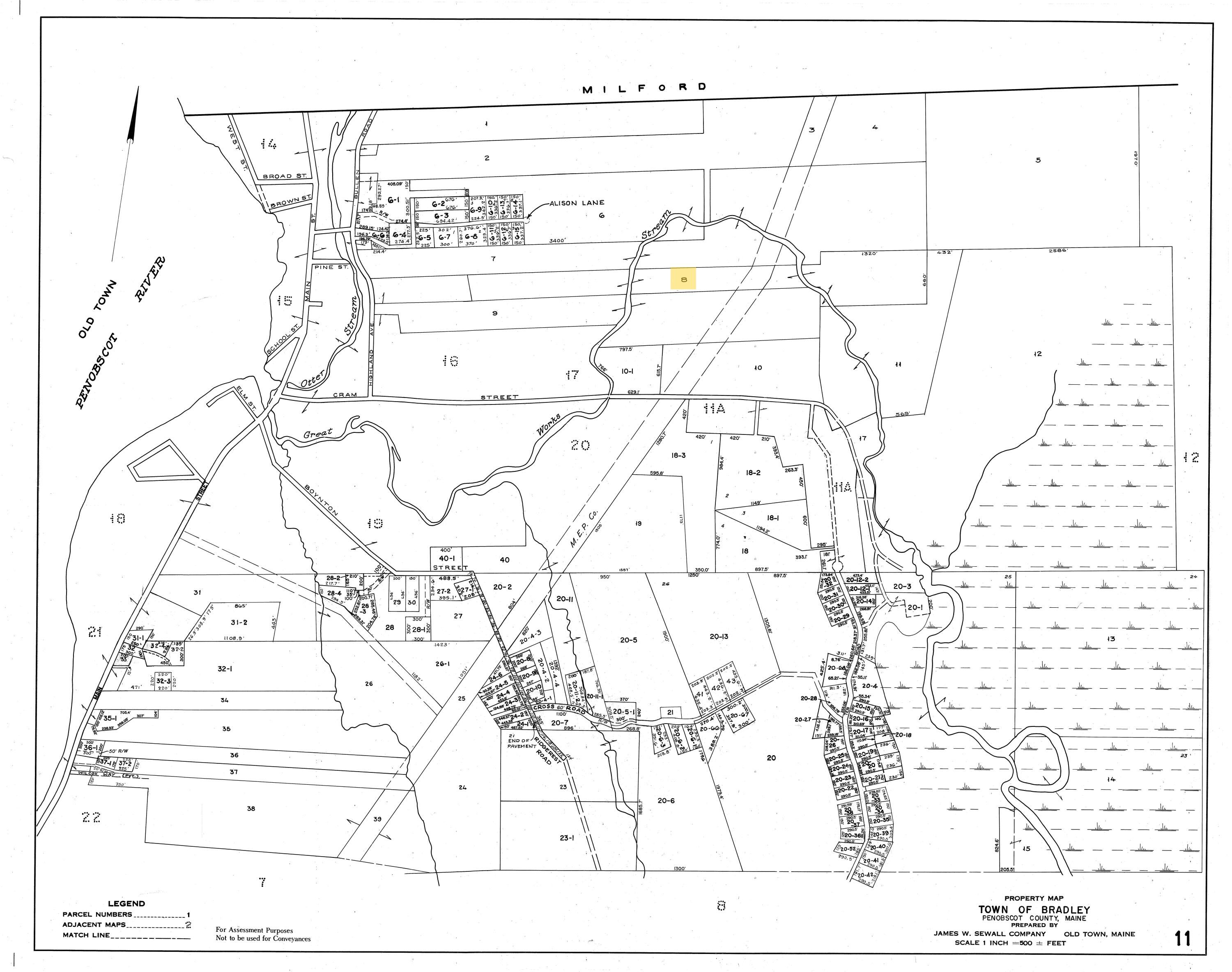 MAP11LOT8 Highland Avenue Bradley ME 04411