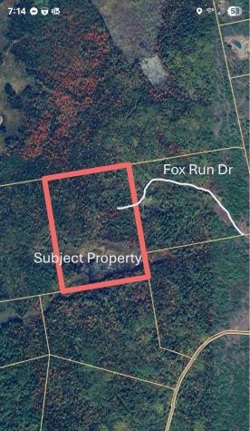 Map R09, Lot 12, Fox Run Drive Mariaville ME 04605