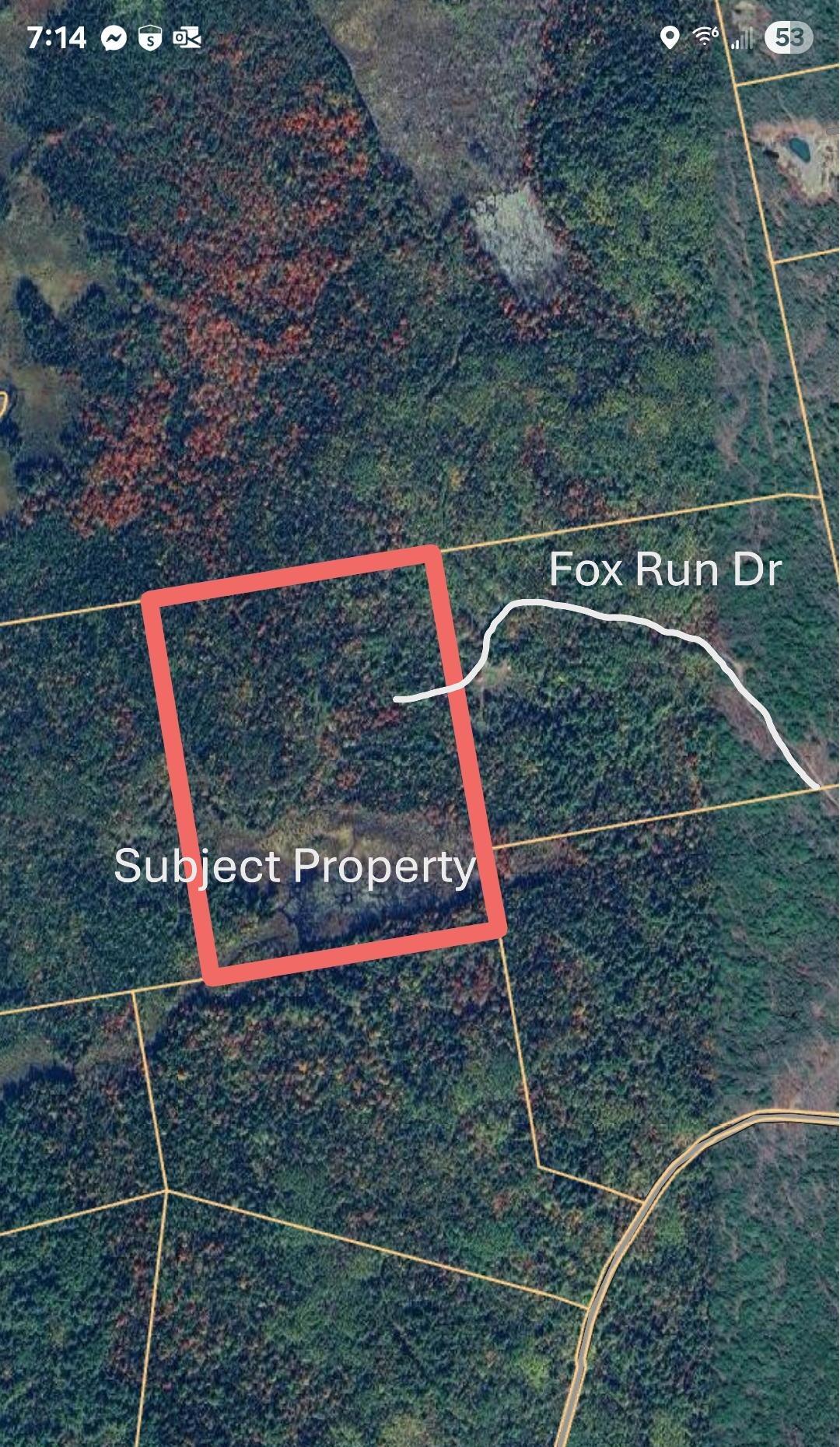 Map R09, Lot 12, Fox Run Drive Mariaville ME 04605