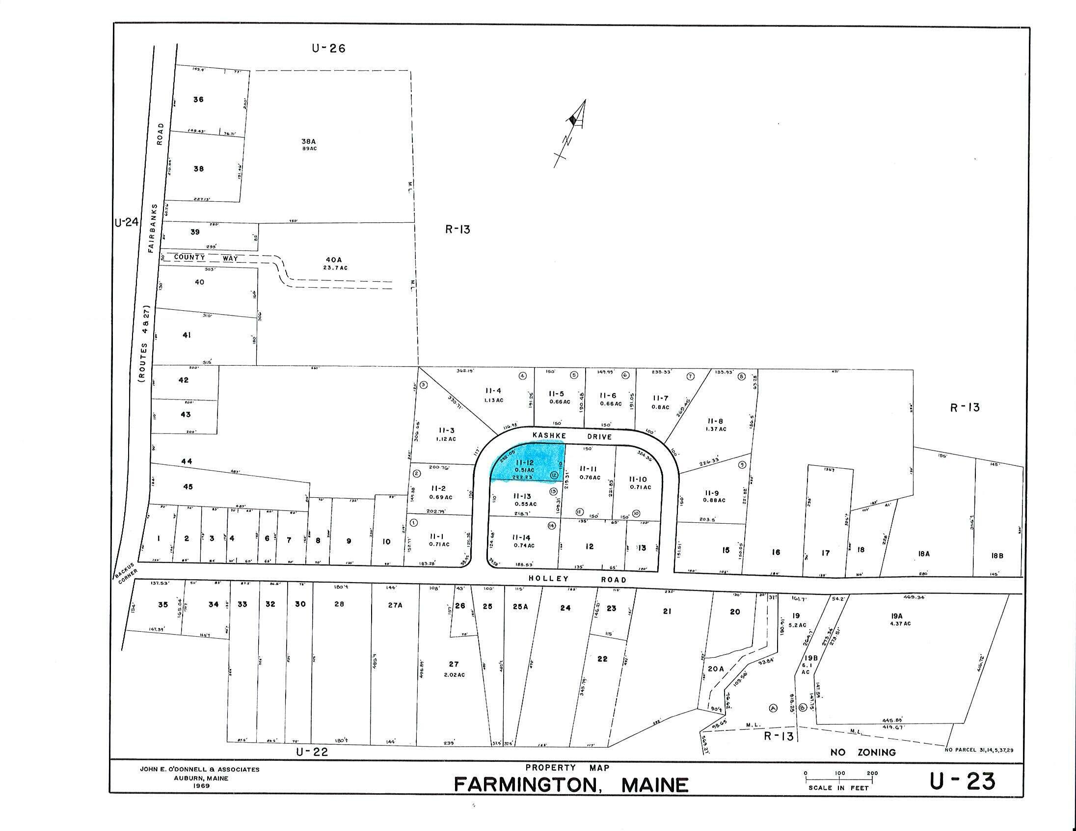 Lot 11-12 Kashke Drive Farmington ME 04938