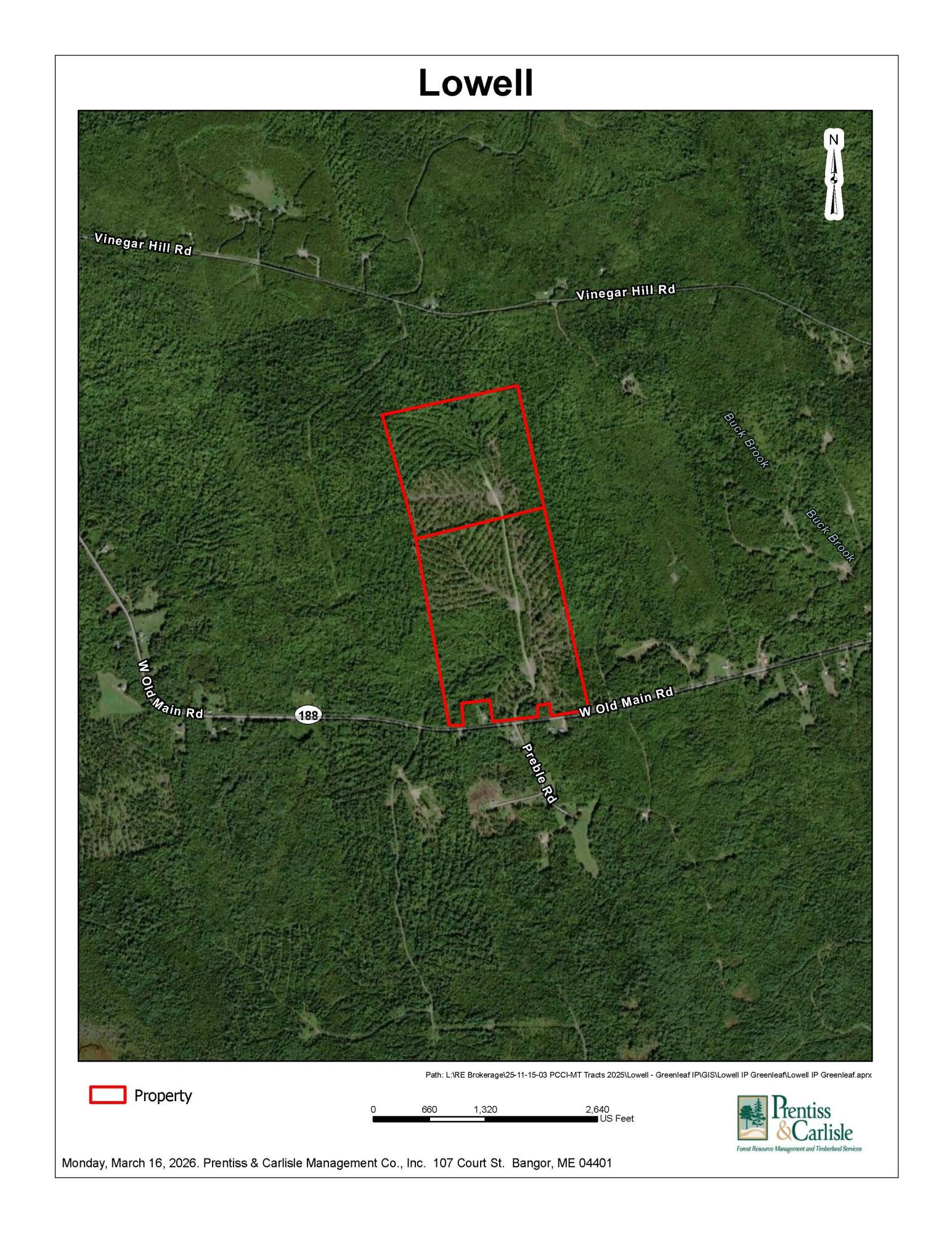 M4L38&39 West Old Main Road Lowell ME 04493