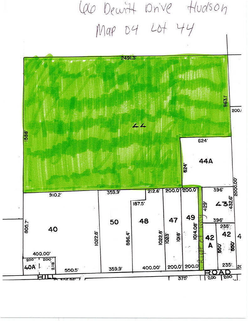 66 Dewitt Drive Hudson ME 04449