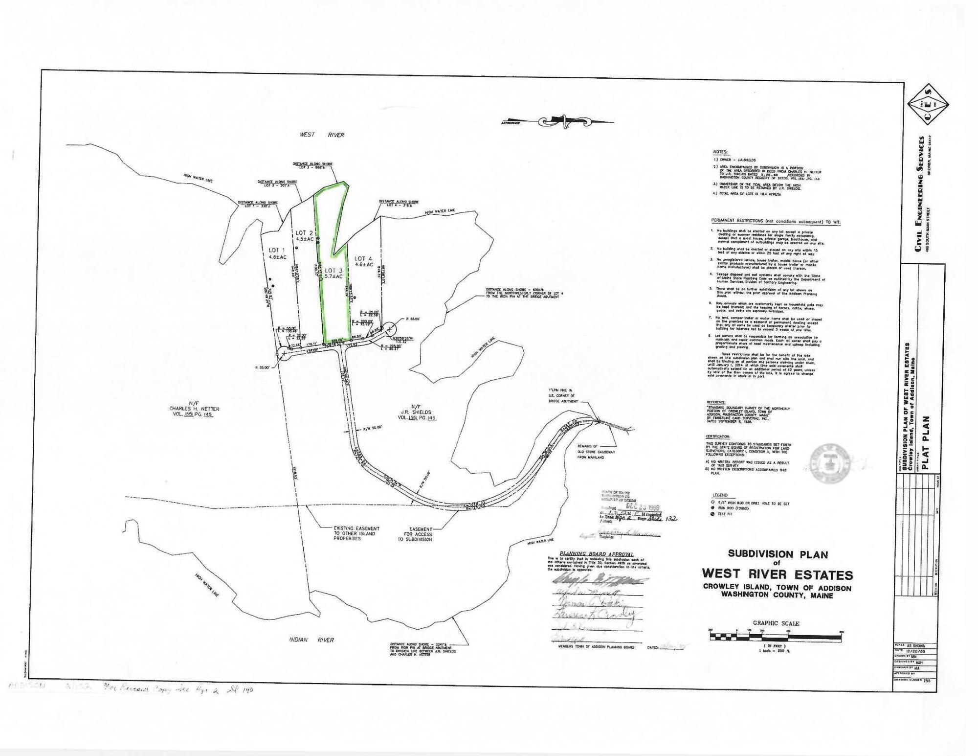 Lot #83 Crowley Island Addison ME 04606