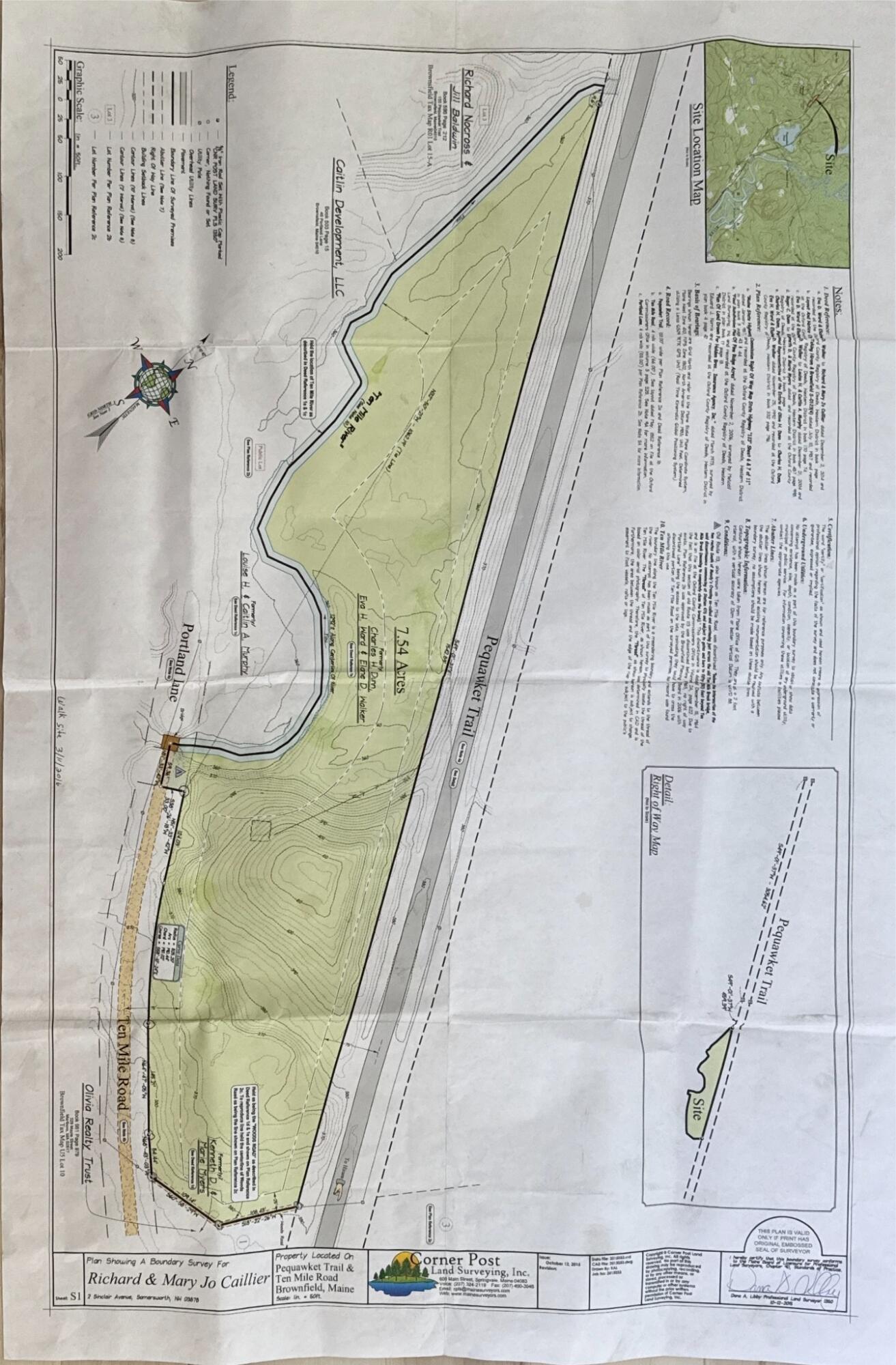 Tbd Portland Lane Brownfield ME 04010