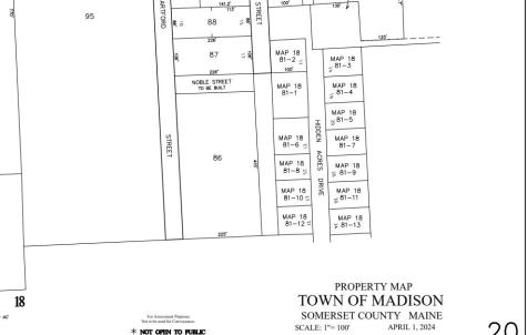 Lot 86 Maxim Street Madison ME 04950