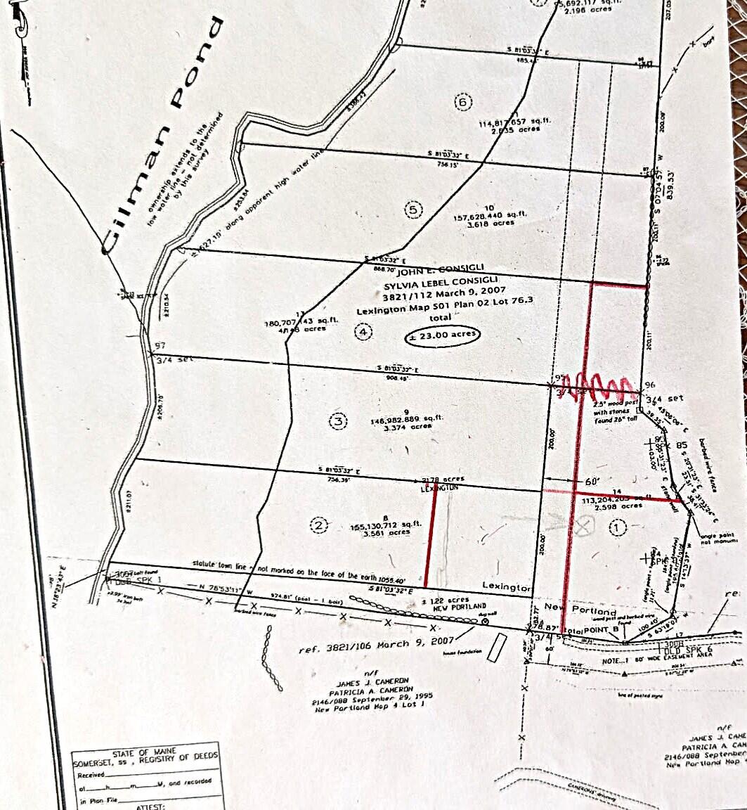 Lot 76.3 23 Acres Off Long Falls Dam Road Lexington Twp ME 04961