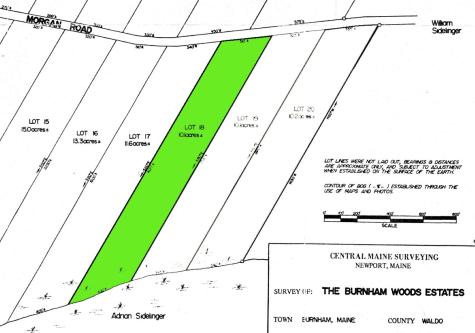 M5 Lot 43 Morgan Road Burnham ME 04922