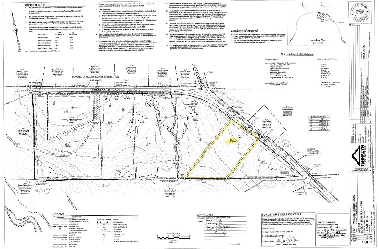Lot #6 Wallston Road Saint George ME 04860