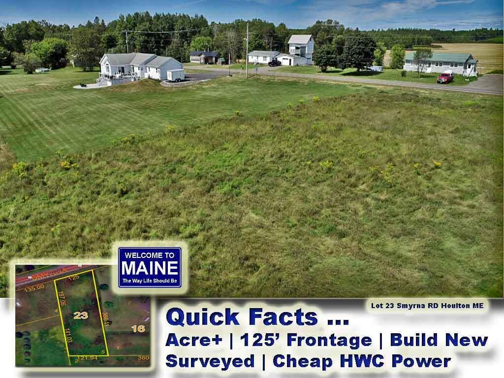 Lot 23 Smyrna Street Houlton ME 04730
