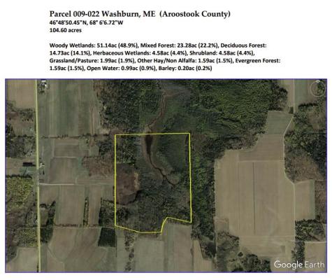M9L22 Caribou Lake Road Washburn ME 04786