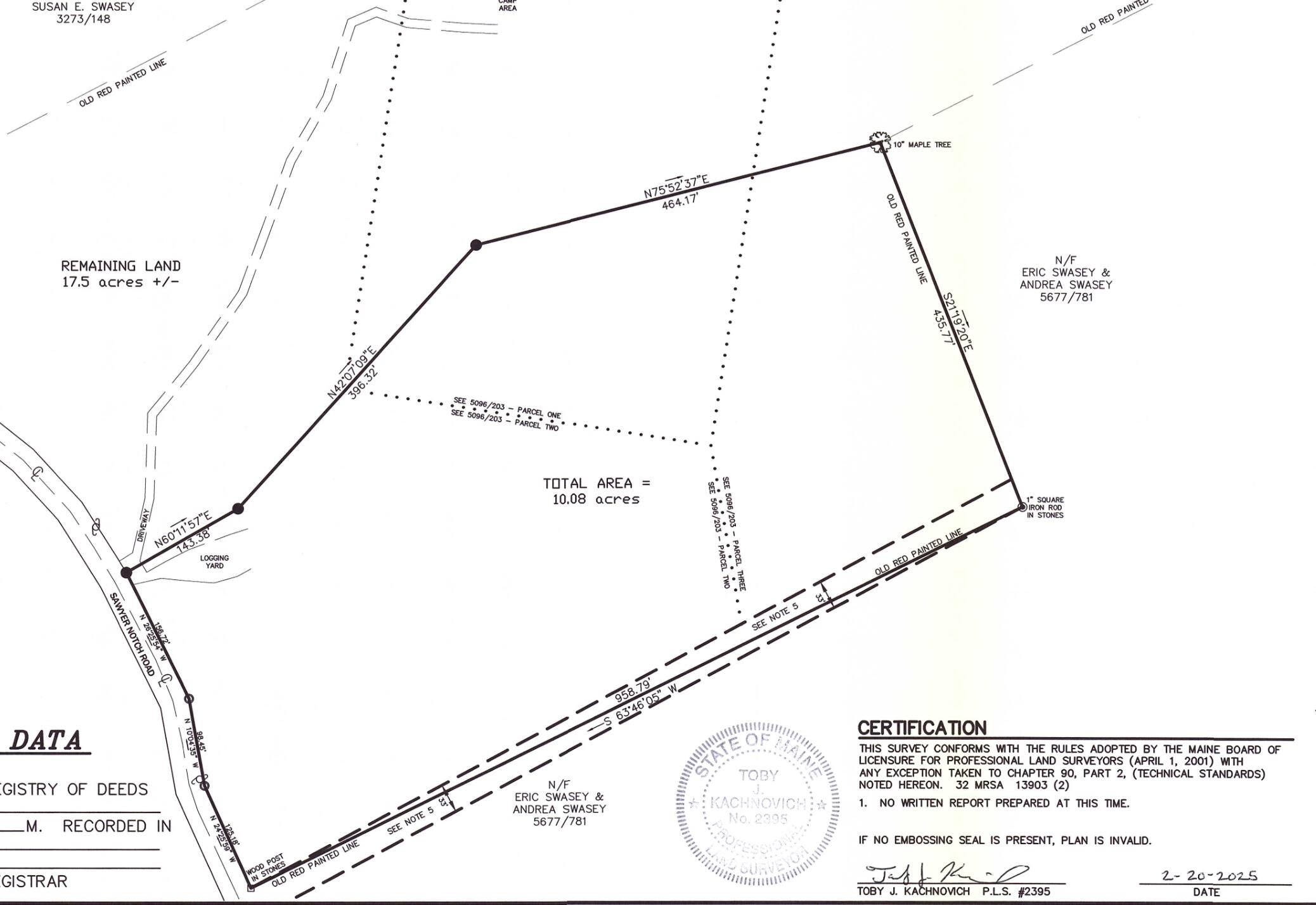 Lot 39 Sawyer Notch Road Andover ME 04216
