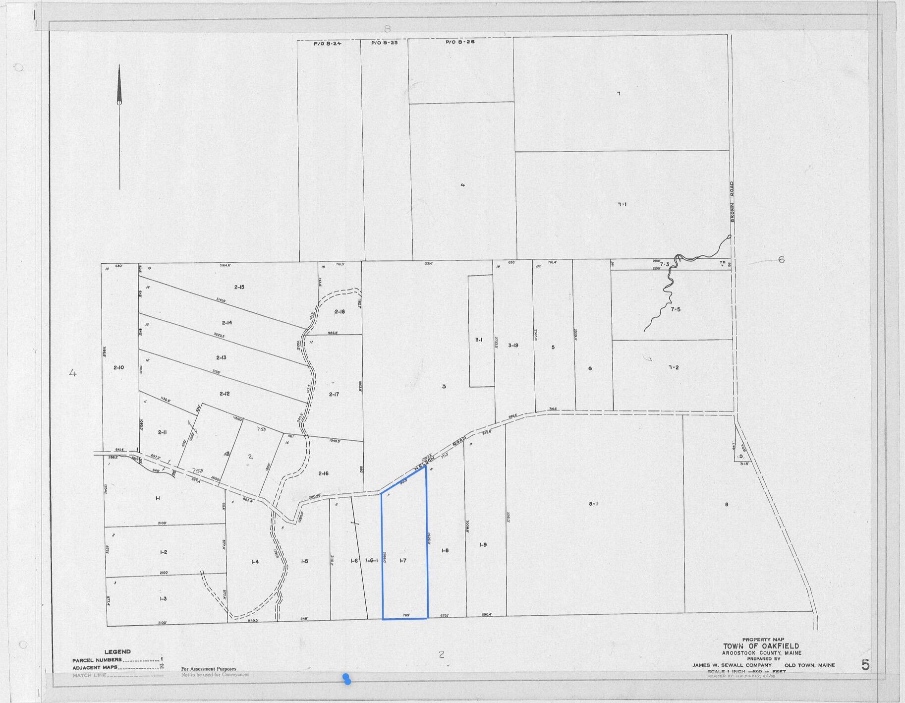 005-001-7 Nelson Road Oakfield ME 04763