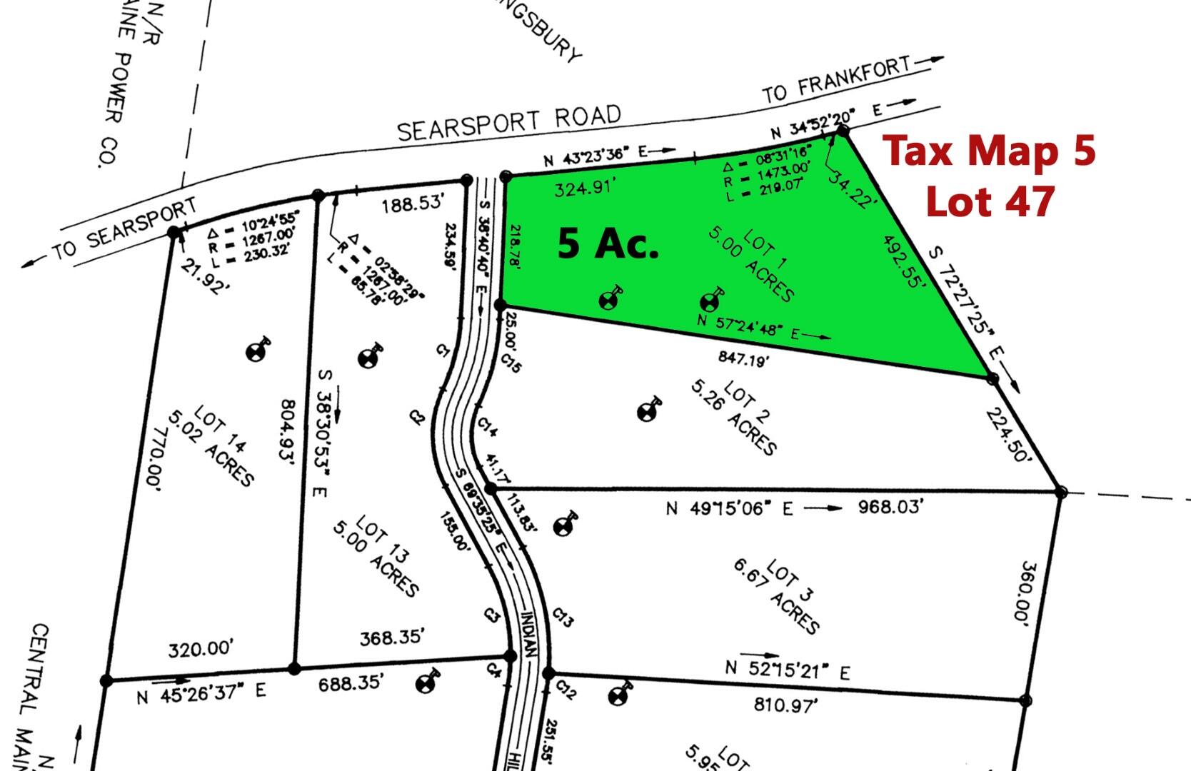 Lot# 47 Indian Hill Lane Frankfort ME 04438