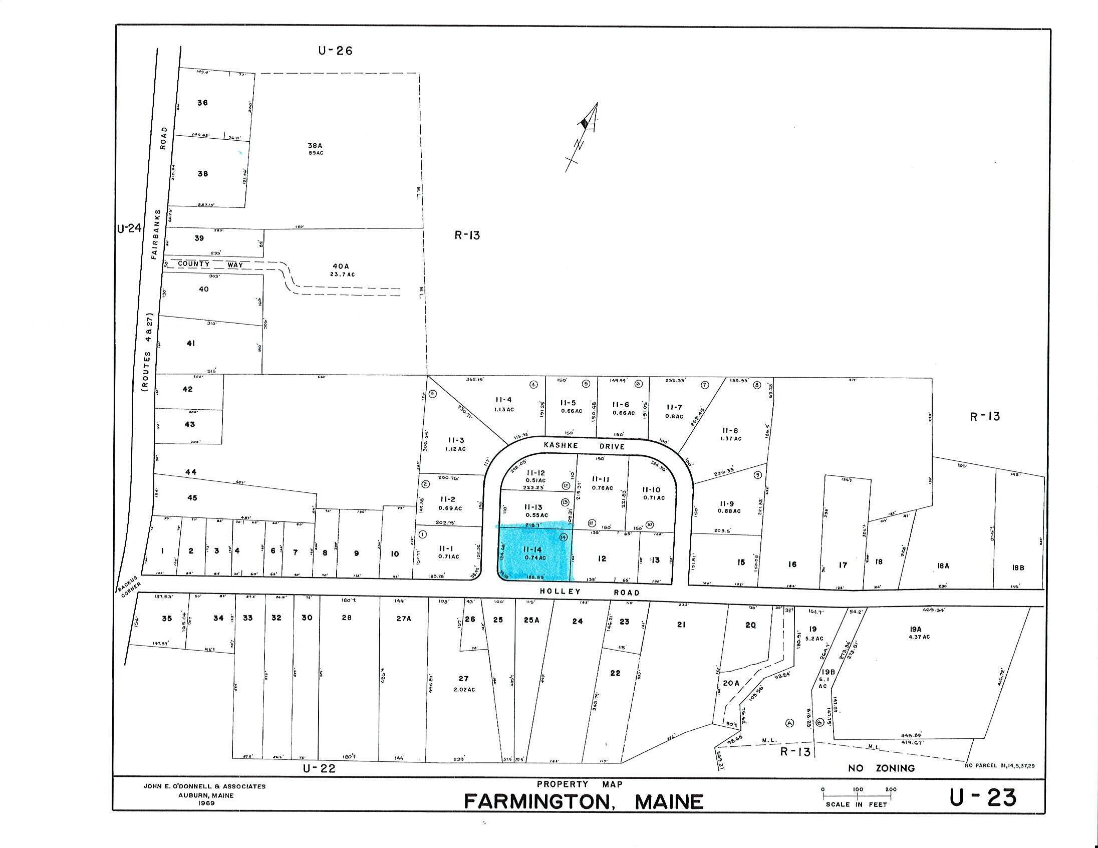 Lot 11-14 Kashke Drive Farmington ME 04938