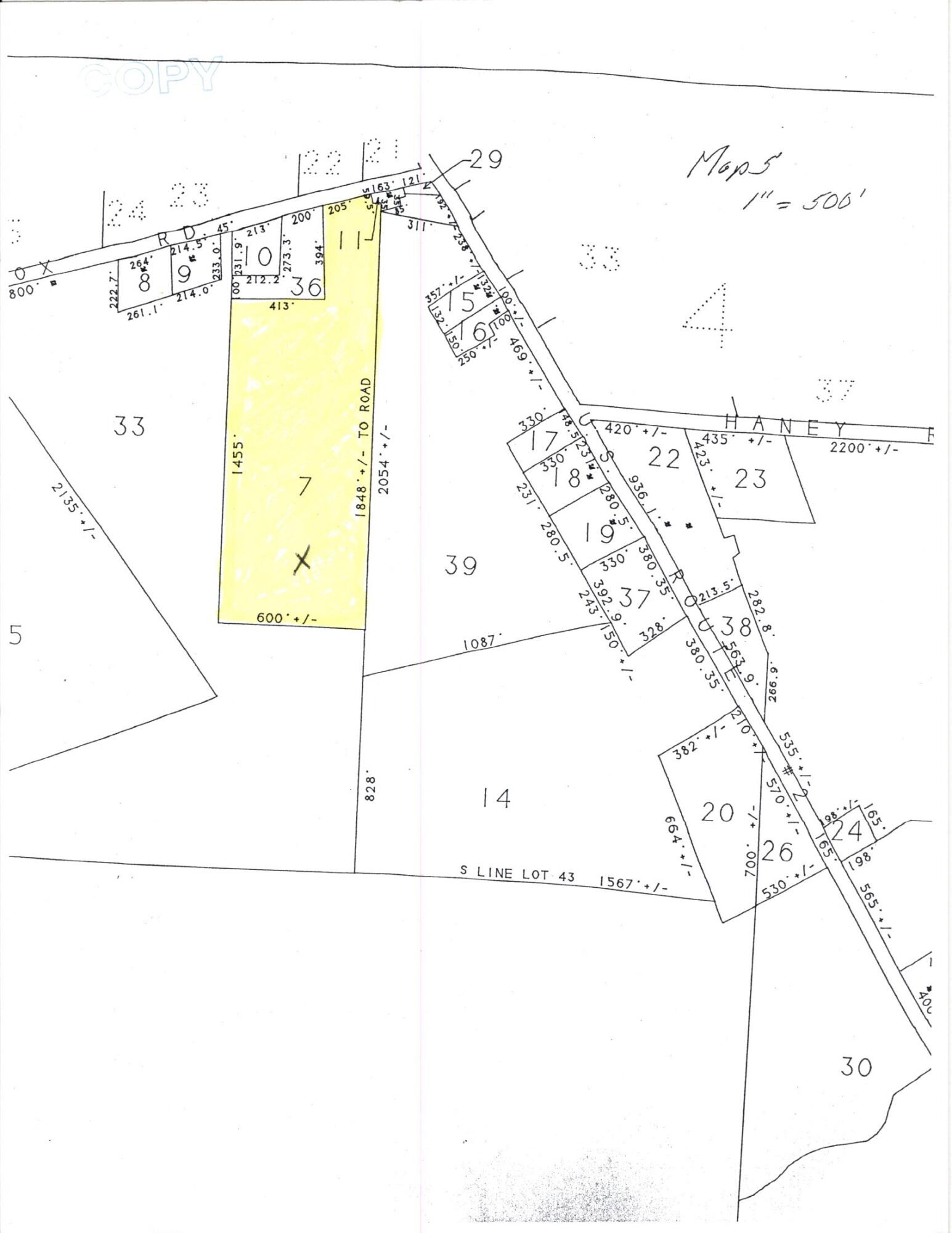 Lot 7 Wilcox Road Cary Plt ME 04471