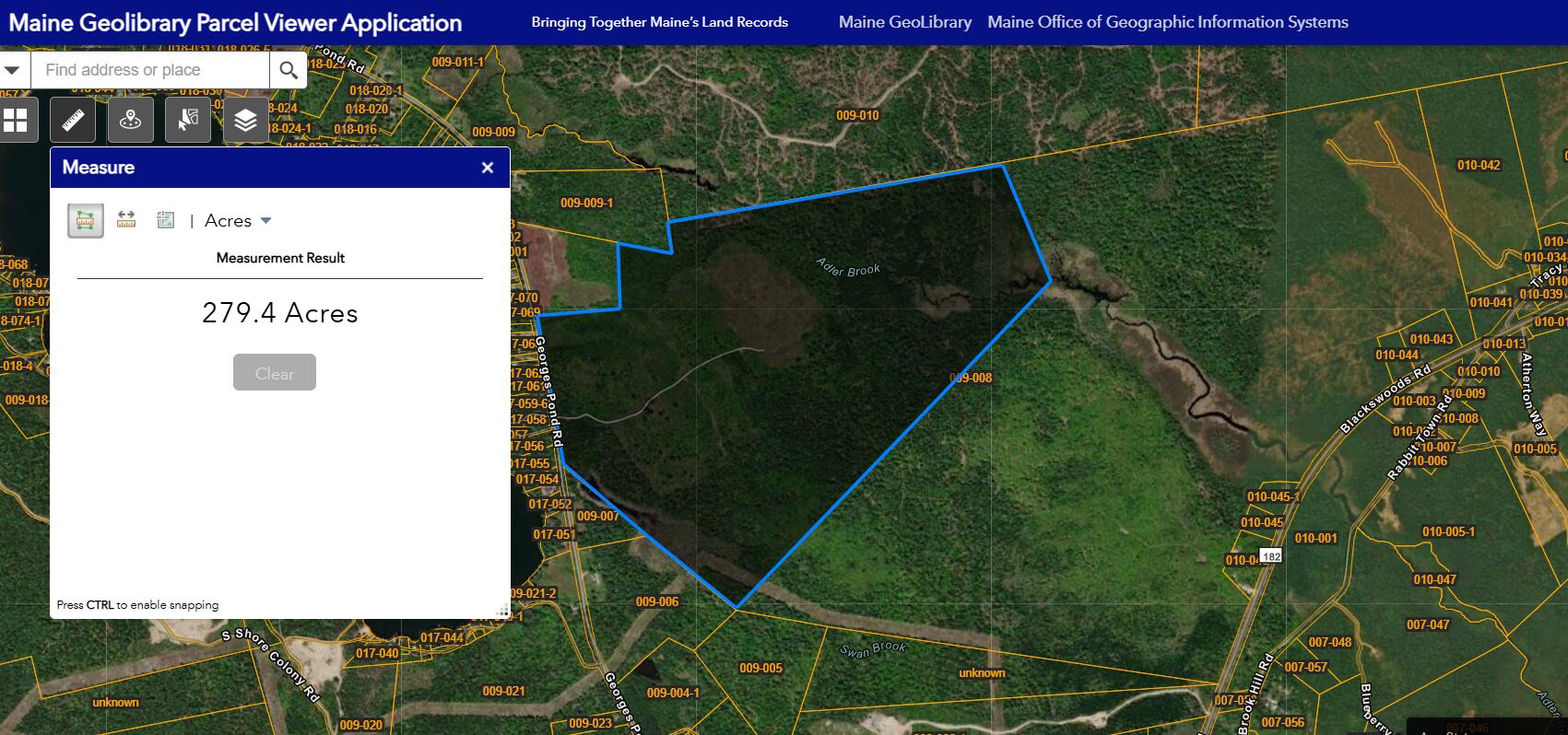 Green Field, Off Georges Pond Road Franklin ME 04634