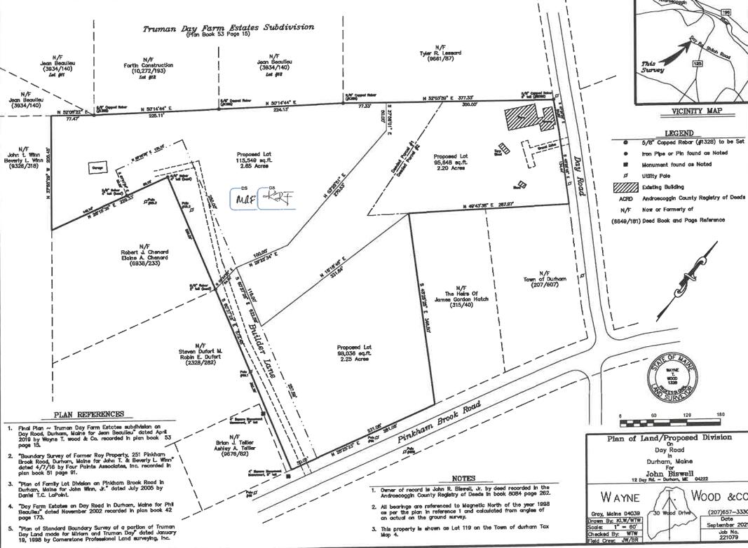 Lot# Builder Lane Durham ME 04222