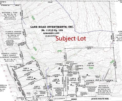 Lot 7 Off Lane Road Mechanic Falls ME 04256