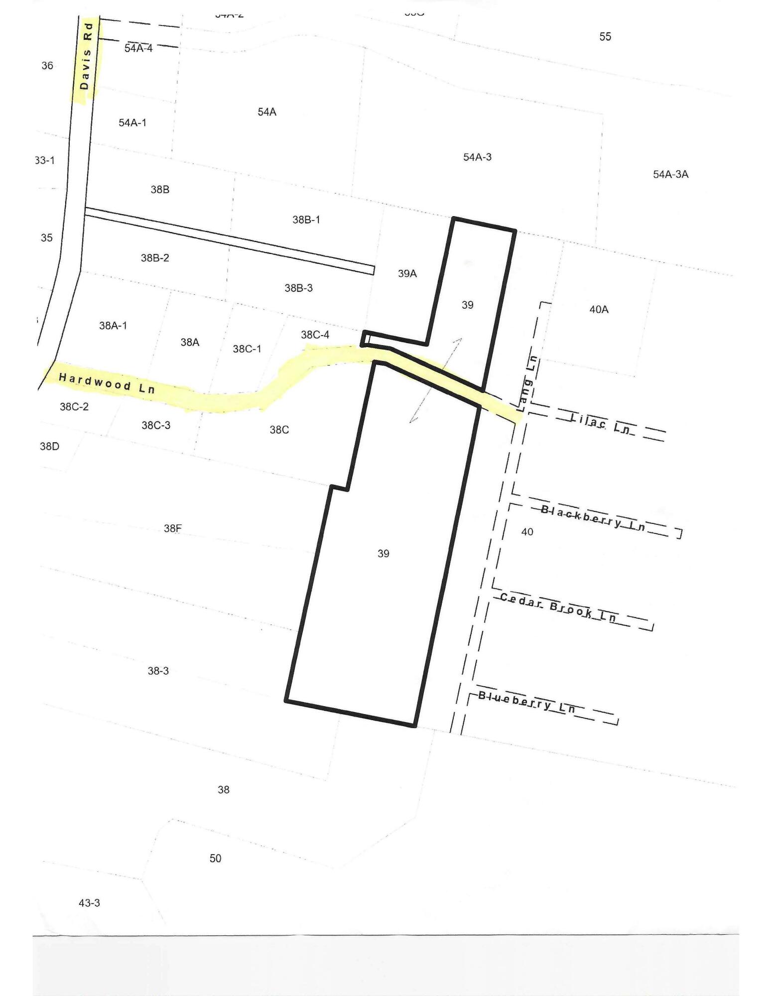 MAP5 Lot39 Hardwood Lane Fairfield ME 04937