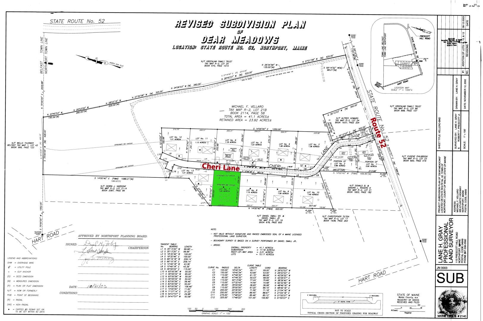 Lot 7 Cheri Lane Northport ME 04849