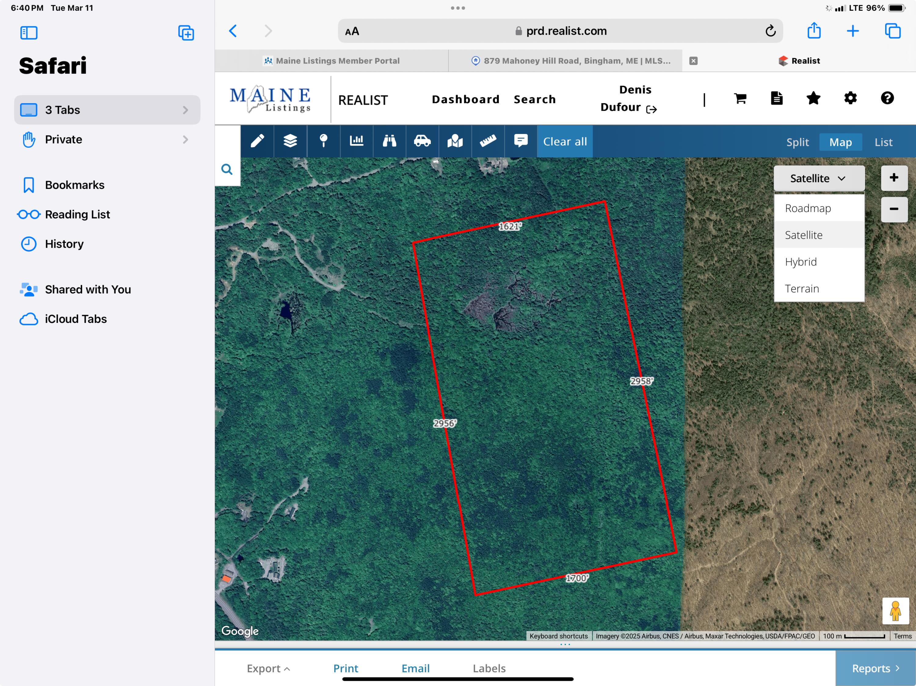 025-026 Between Goodrich N Mahoney Hil Bingham ME 04920
