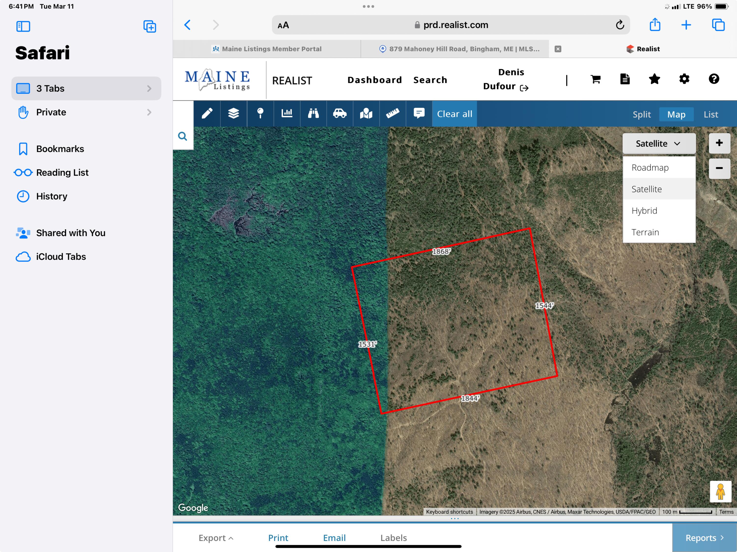 025-026 Between Goodrich N Mahoney Hil Bingham ME 04920