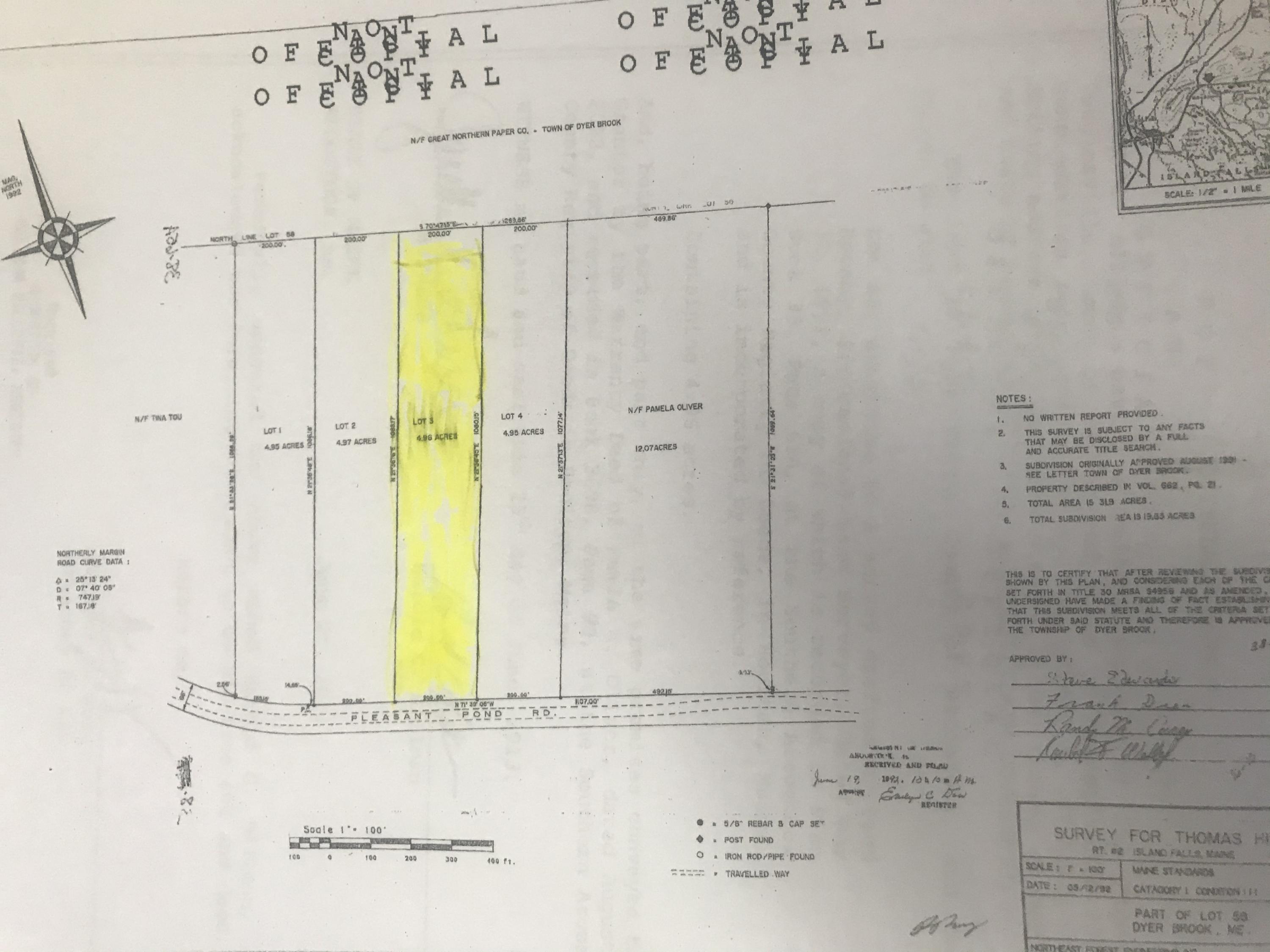M5l9.5 Pleasant Pond Road Island Falls, ME
