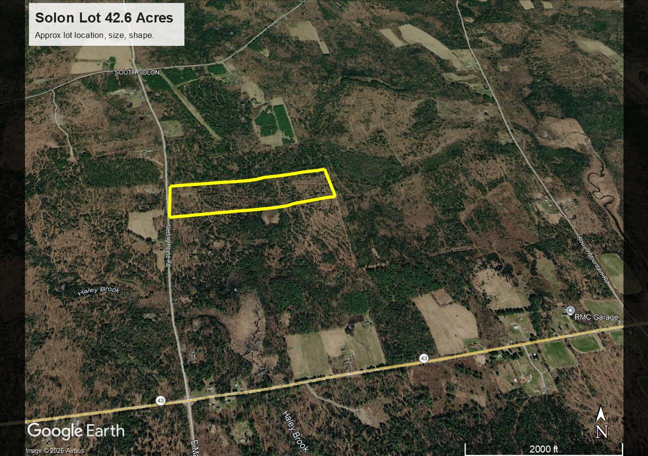 L 47-001 Meeting House Road Solon ME 04979