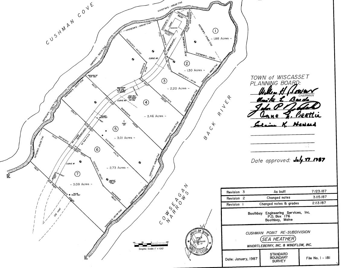 Cushman Point Road Wiscasset, ME