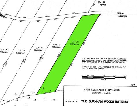 M 5 Lot 40 Morgan Road Burnham ME 04922