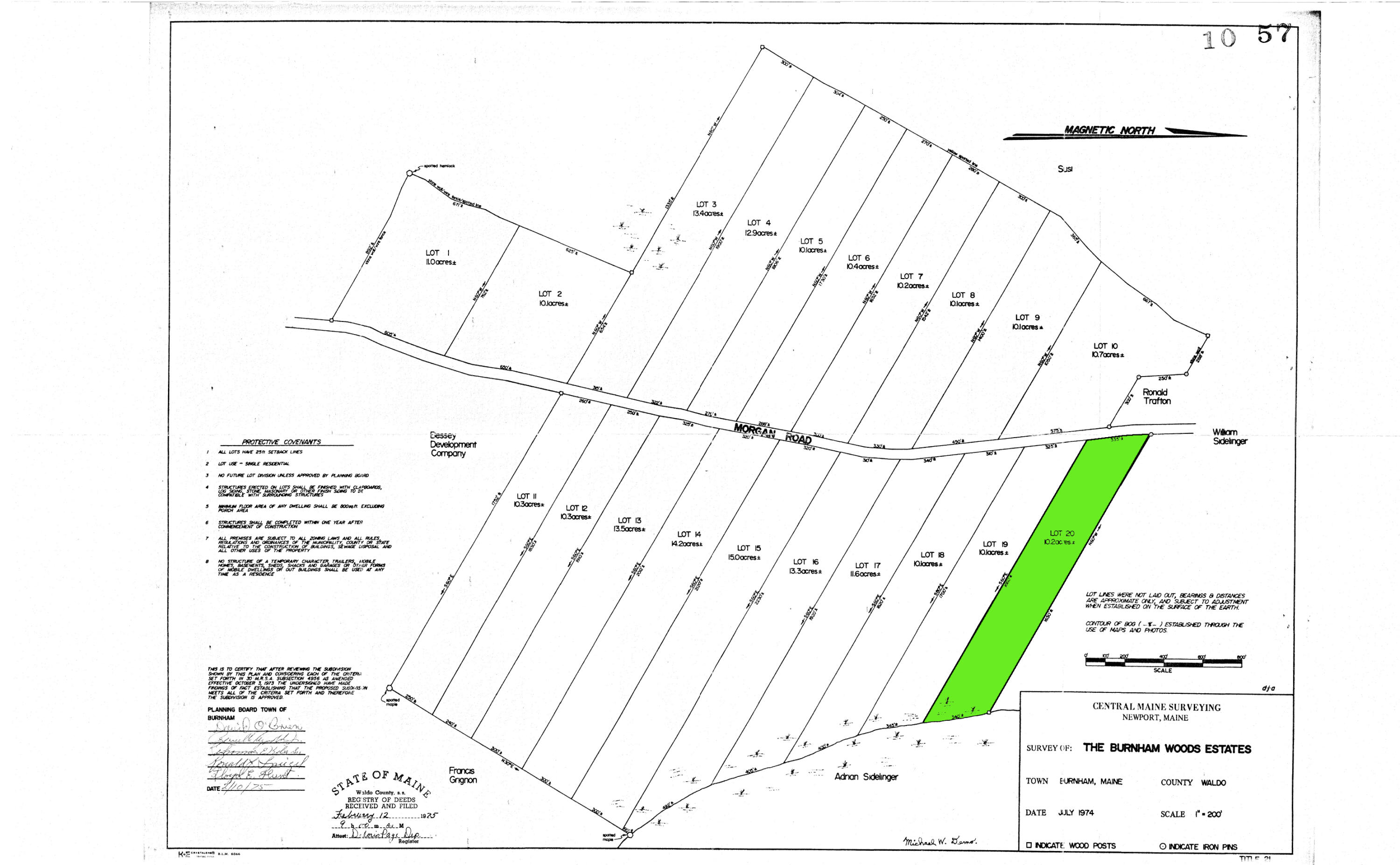 M 5 Lot 40 Morgan Road Burnham ME 04922
