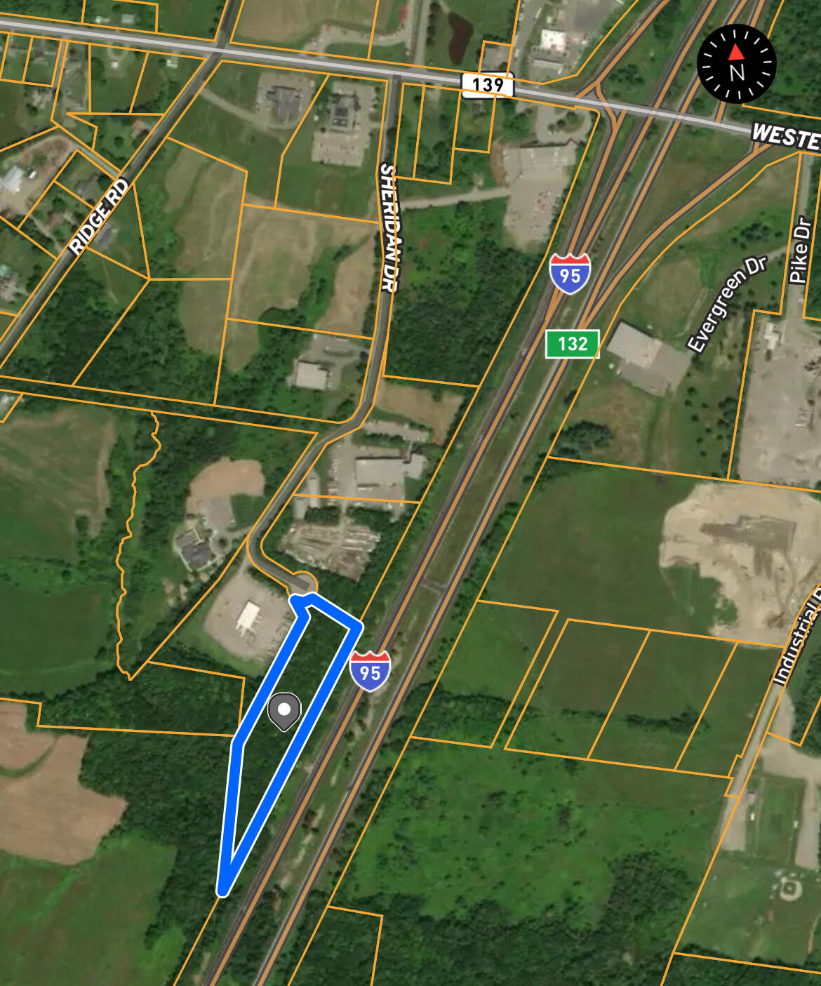 Map 1 Lot 10-10 Sheridan Drive Fairfield ME 04937