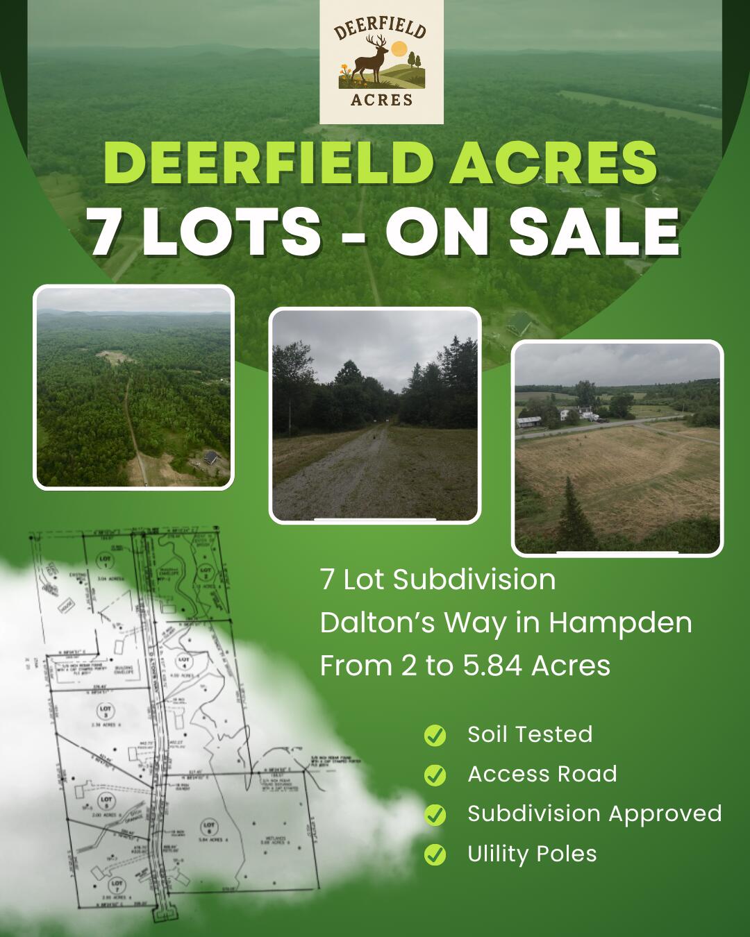 Lot 1-7 Dalton's Way Hampden ME 04444