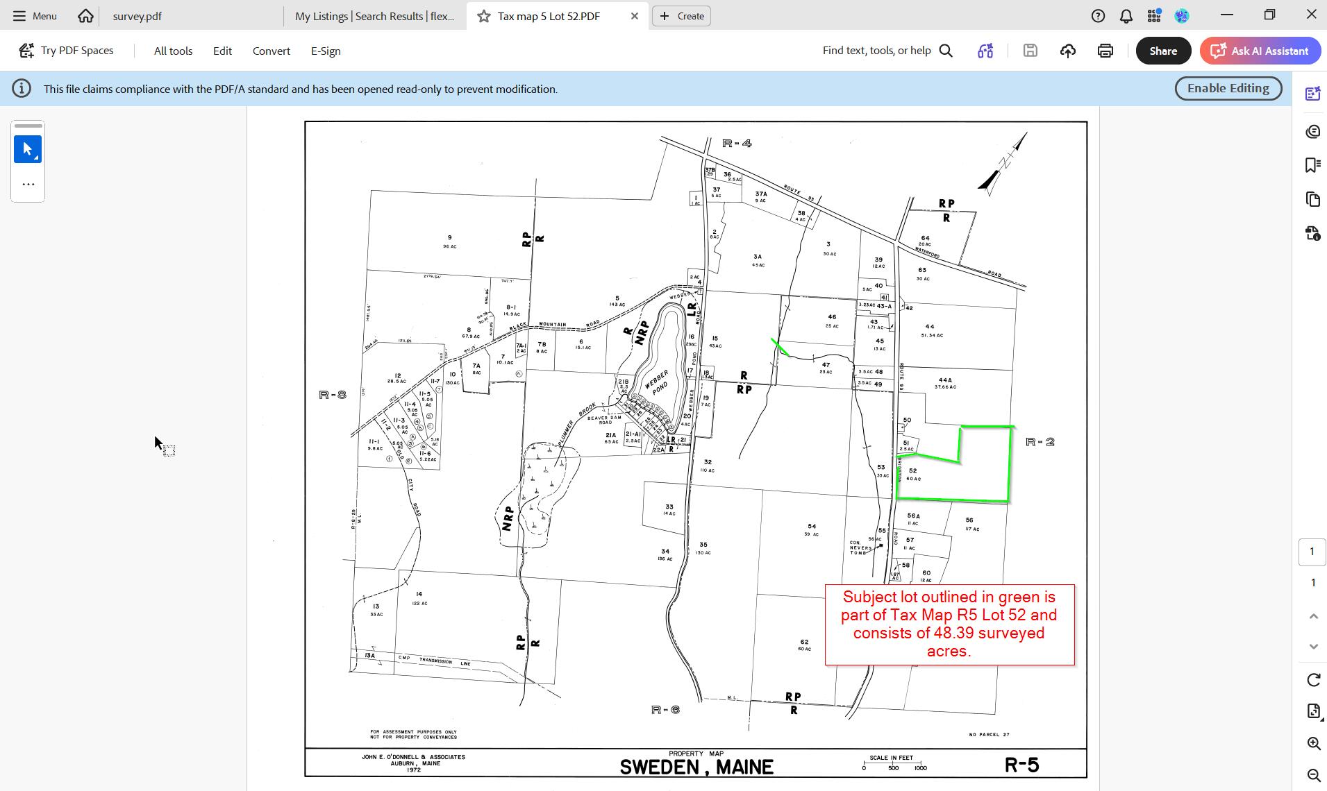 L52 Bridgton Road Sweden ME 04040