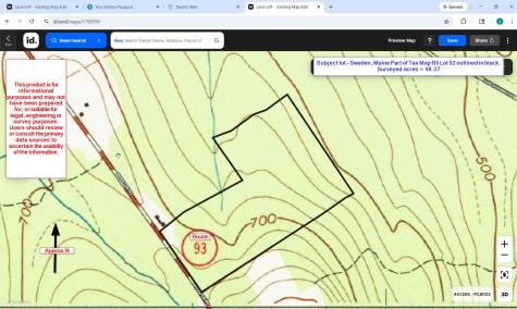 L52 Bridgton Road Sweden ME 04040
