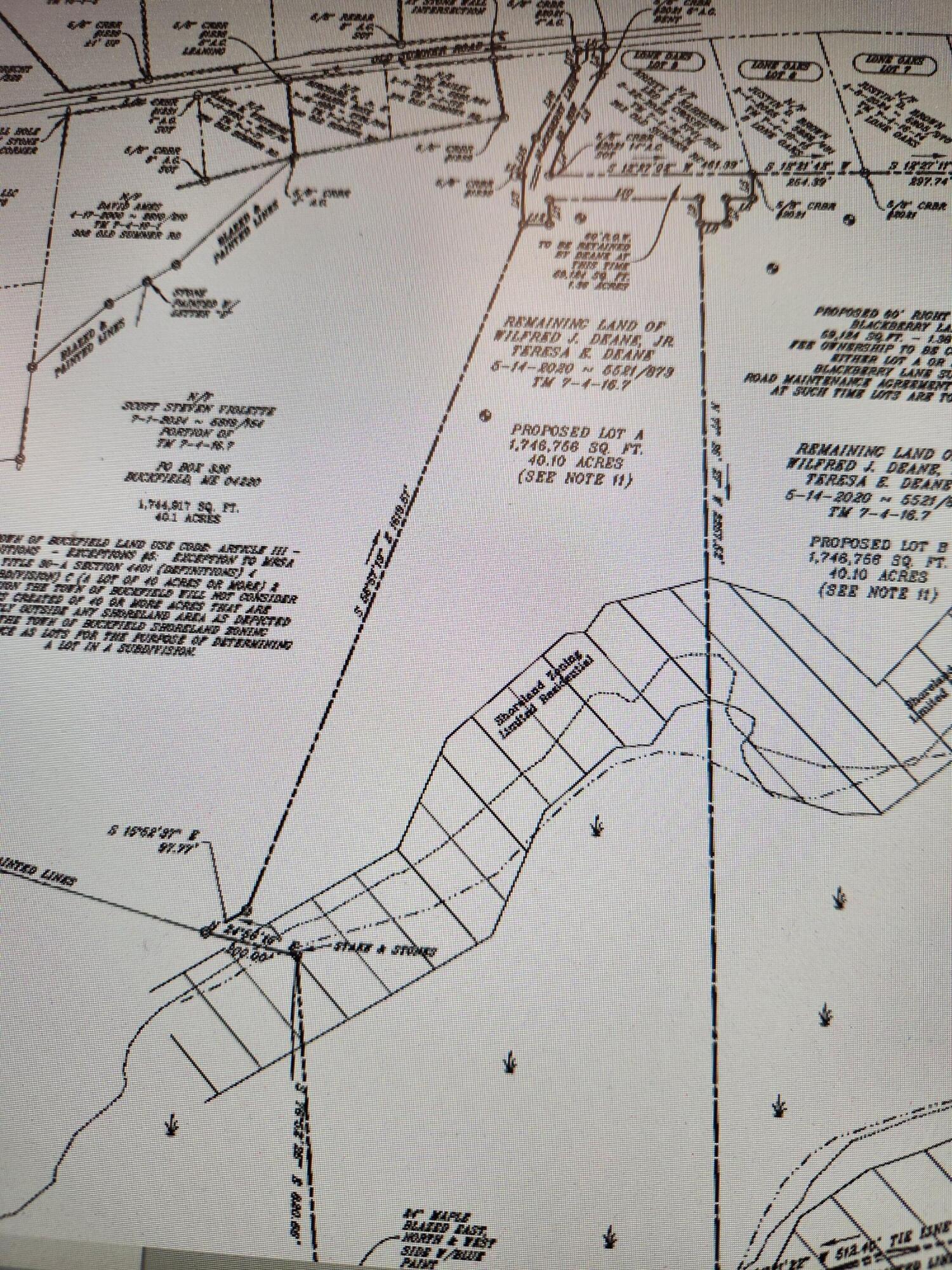 Lot A Blackberry Lane Buckfield ME 04220