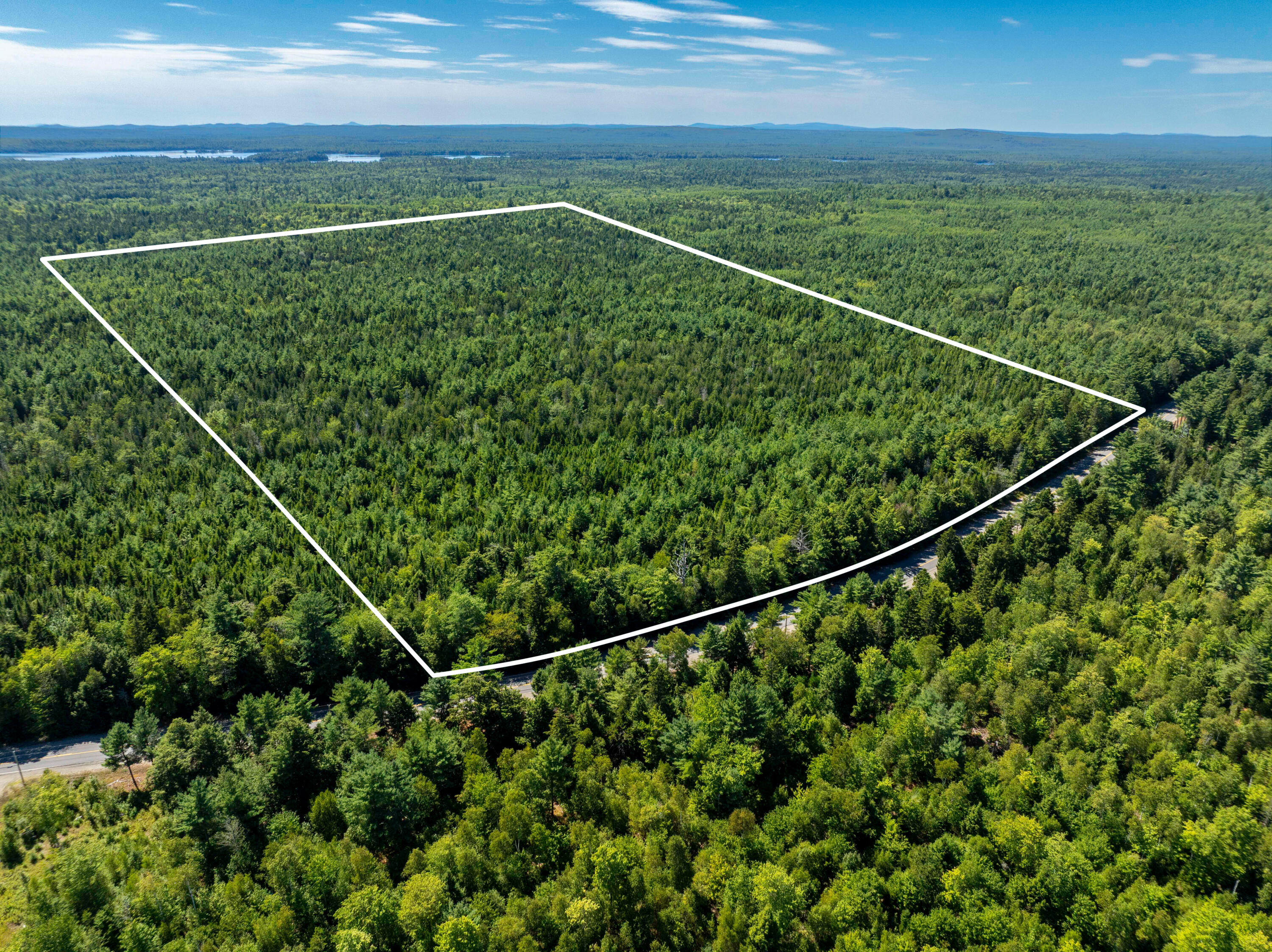 Map 01 Lots 6.4 6.5 Route 191 Cathance Twp ME 04657