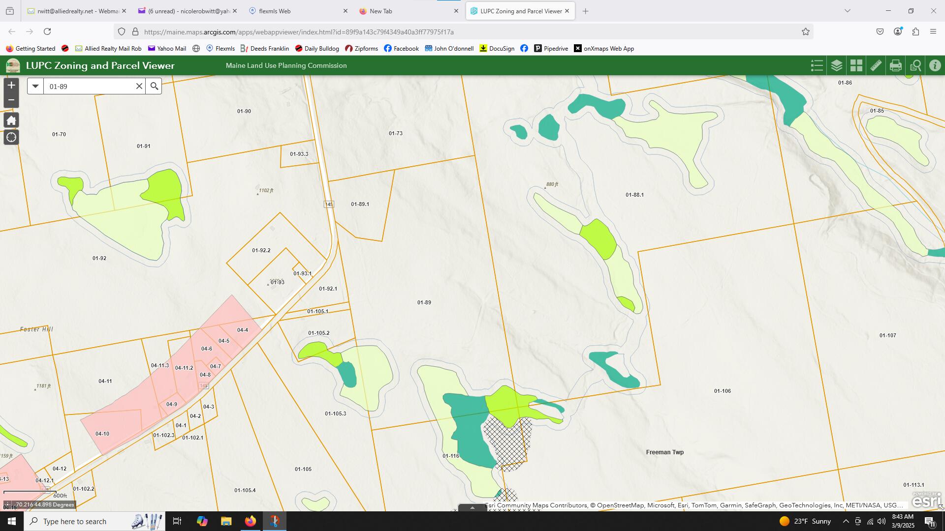 L89 Foster Hill Road Freeman Twp ME 04983